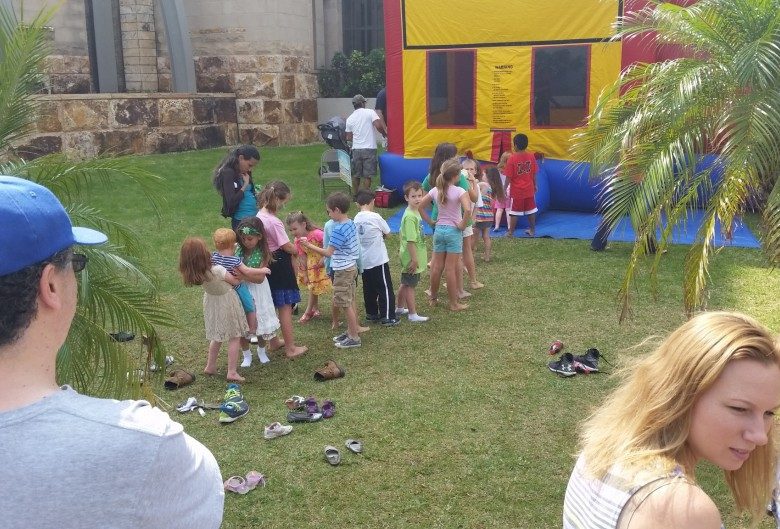 Kids having fun