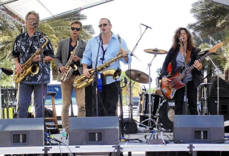 Blues, Brews & BBQ Event in Ave Maria, Florida - Deb & The Dynamics Band performing