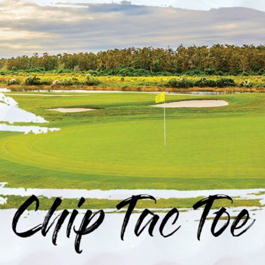 Del Webb Naples Golf Event, Chip Tac Toe flyer