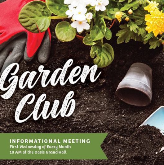 Garden Club Flyer Del Webb Naples
