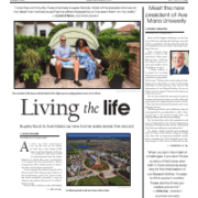Front page of Ave Maria Sun Summer Edition