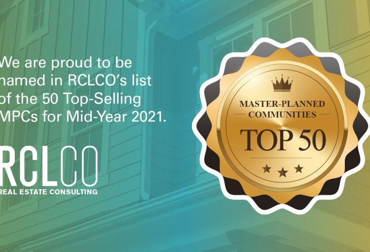 RCLCO Top 50 Master-Planned Communities