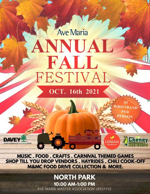 Ave Maria Fall Festival Flyer