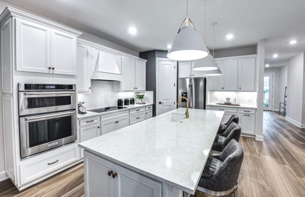 Whitestone model kitchen by Pulte Homes in Ave Maria, Florida