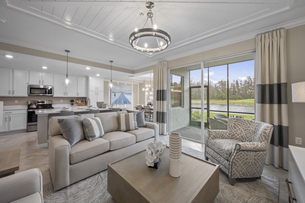 Lennar model home interior