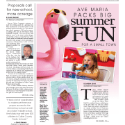 Ave Maria Sun Summer 2022 Front Page