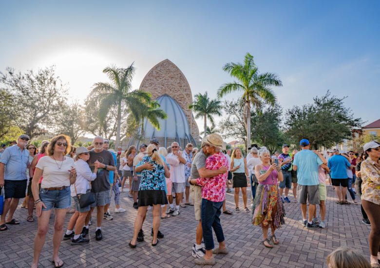 Group of people dancing