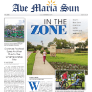 Ave Maria Sun Fall 2023 Newspaper Cover Page