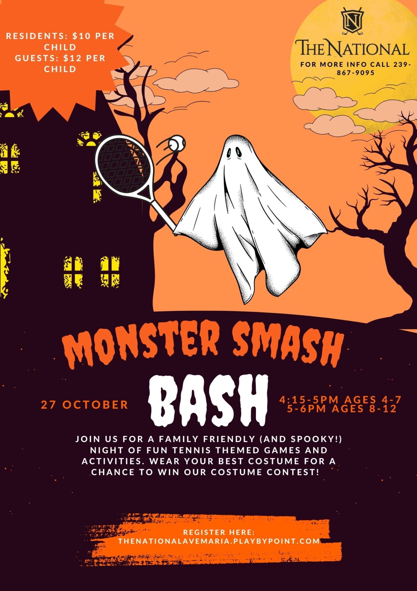 Monster Smash Event Flyer, October 2023