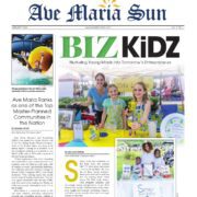 Front Cover Page of Ave Maria Sun's January 2024 Edition