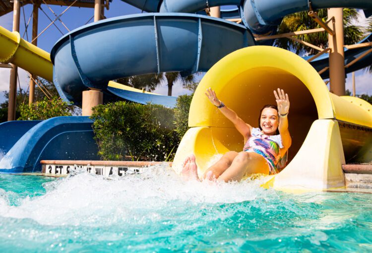 Sera S. at the Ave Maria Water Park