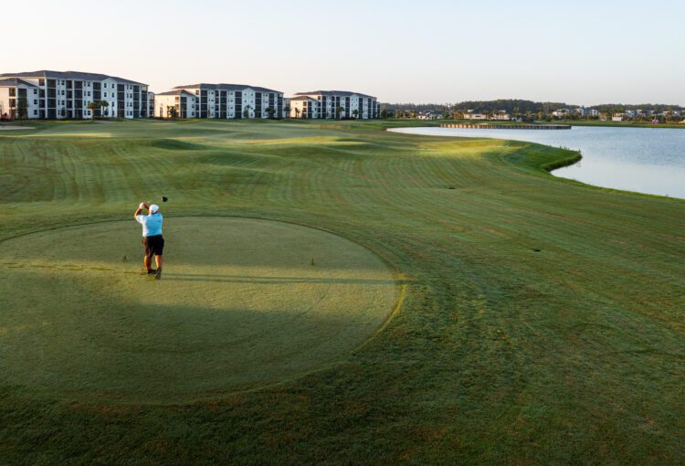 Ave Maria resident golfs at Lennar The National