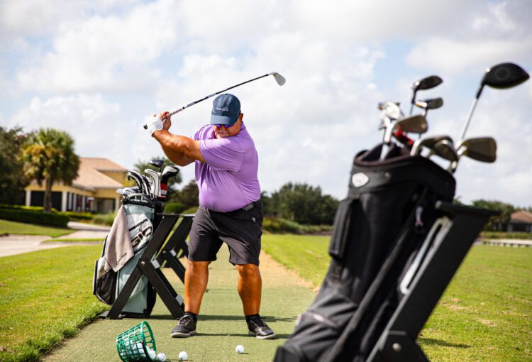 Ave Maria resident golfs at Panther Run Golf Club