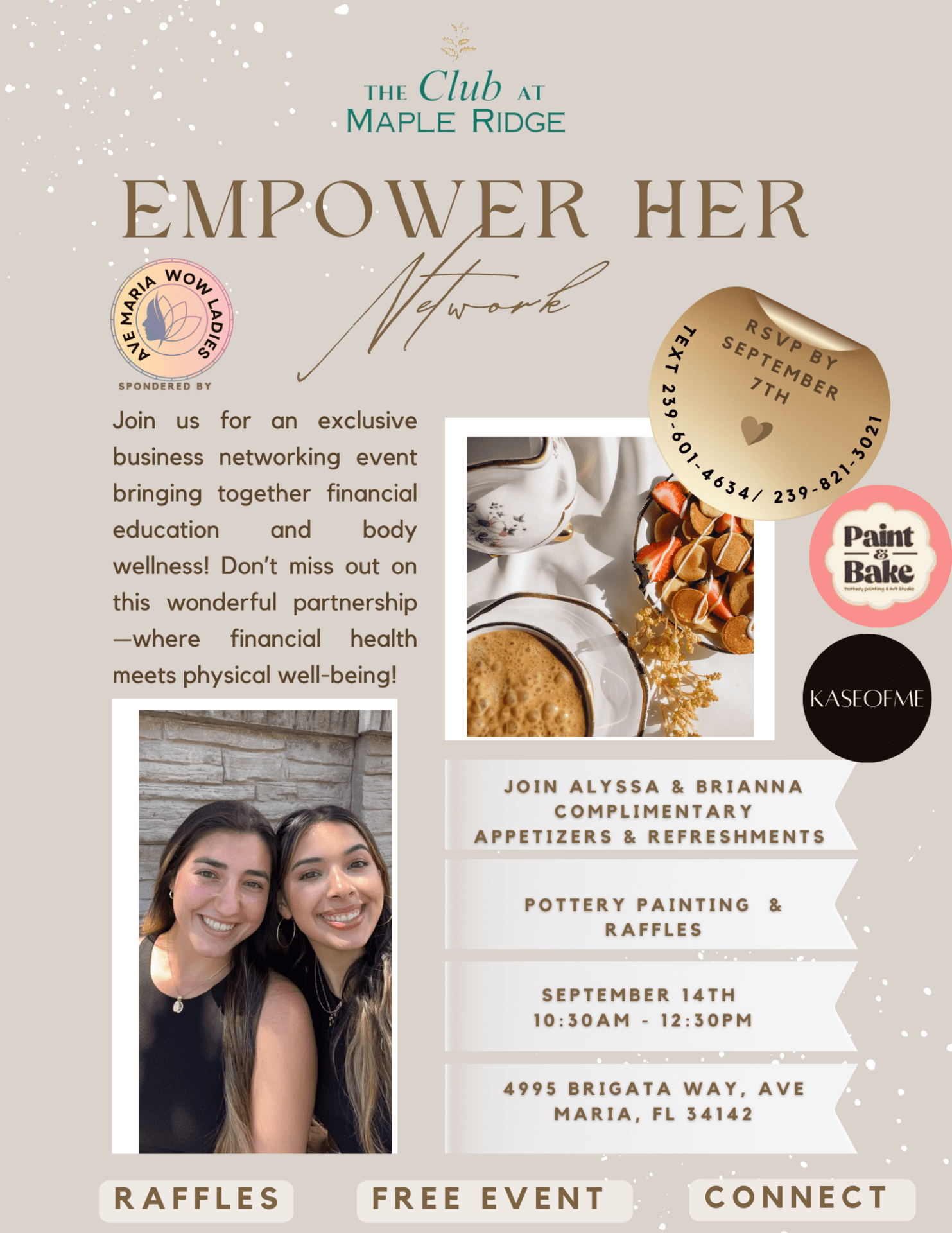 Empower Her FREE Brunch at Maple Ridge