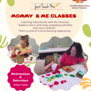 Mommy Me Class with Ms. Vanessa Flyer