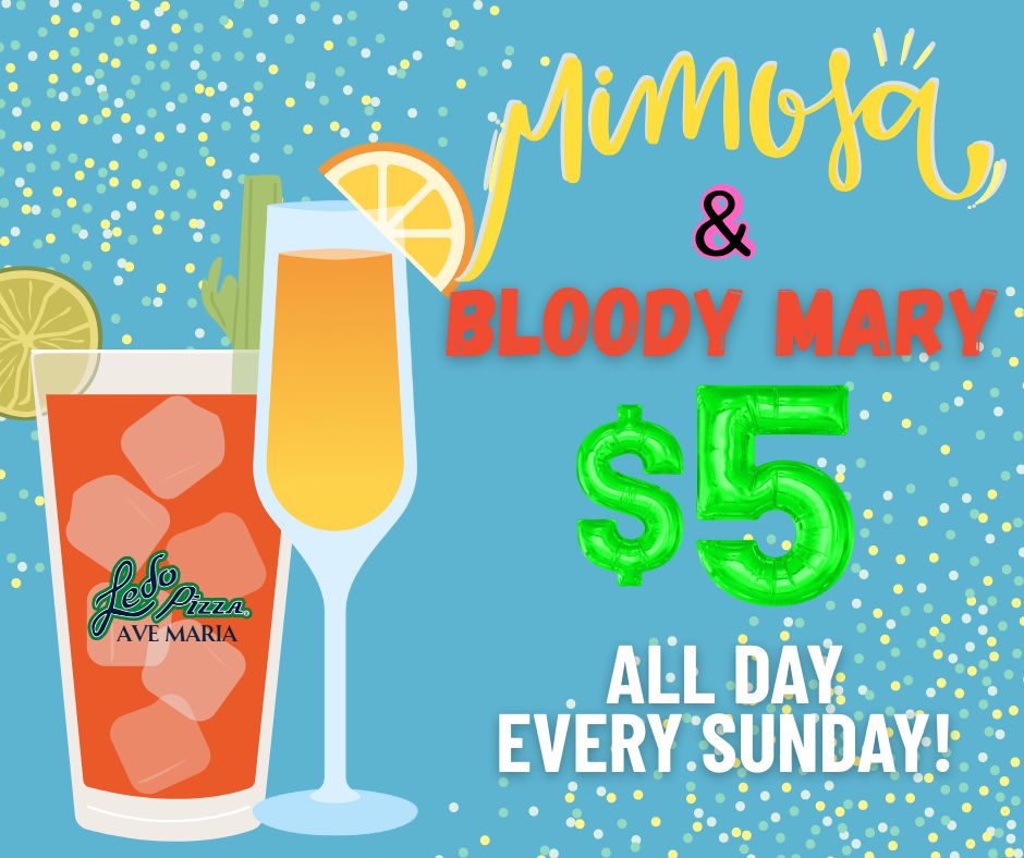 Sunday Funday, Beverage Deals at Ledo Pizza