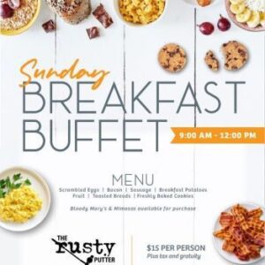 Sunday Breakfast Buffets at The Rusty Putter