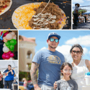 2026 Margarita & Taco Festival event collage with event logo