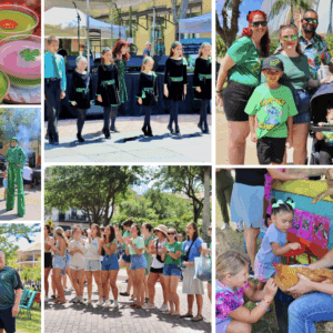 2026 Shamrock Festival event collage with event logo