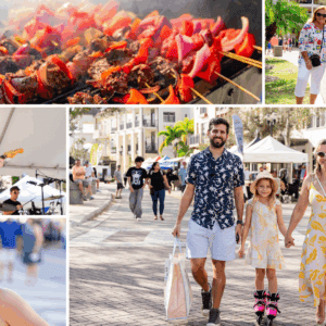 2026 Taste of Ave event collage with event logo