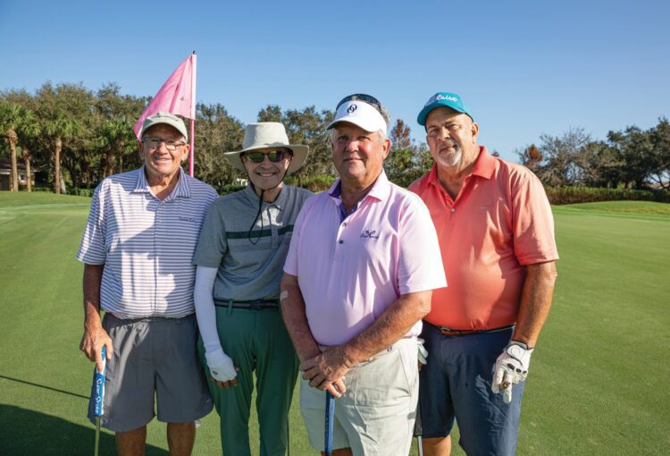Del Webb Naples residents participate in the Kiss Cancer Goodbye Golf Tournament