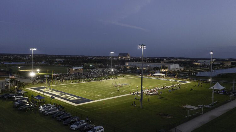 DRONE Football Field
