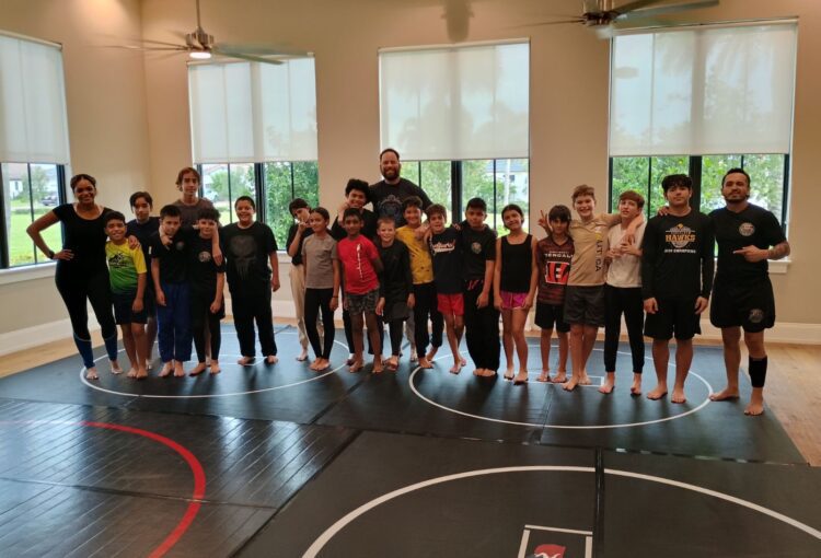 Ave Maria Jiu-Jitsu Training Center class photo