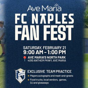 FC Naples Fan Fest in Ave Maria Promo Banner